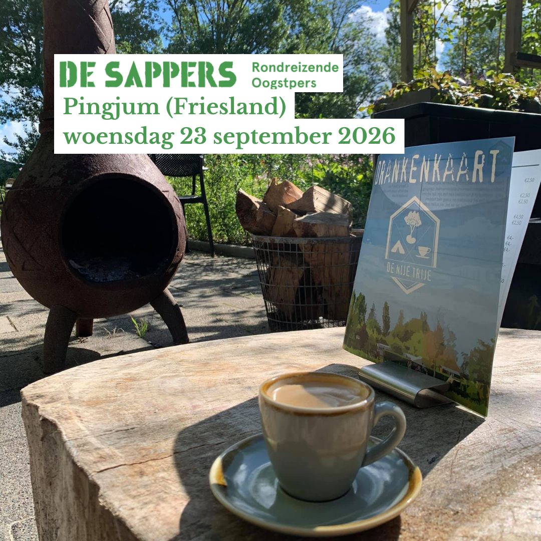 Persdag 'Pingjum (Friesland): de Nije Trije' op woensdag 23 september 2026