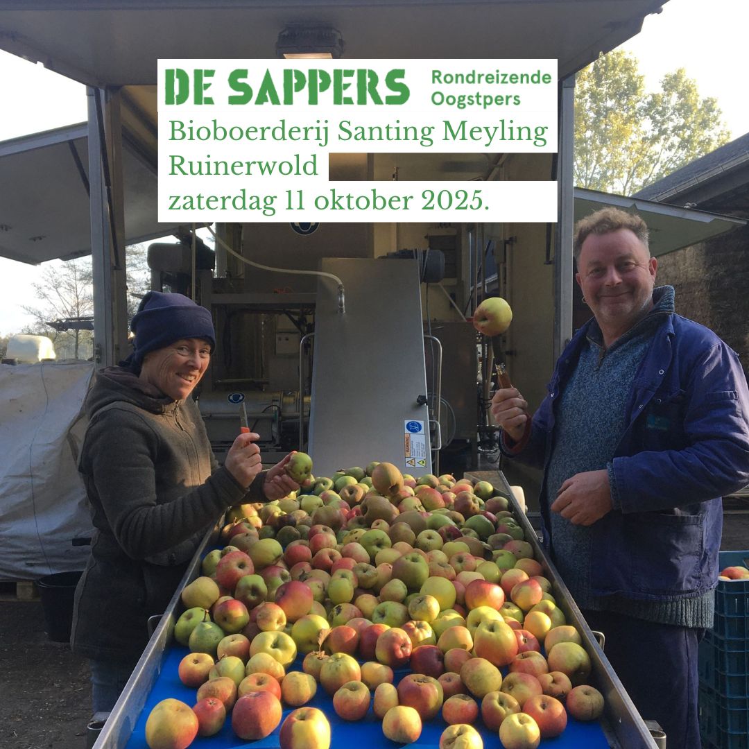Persdag 'Ruinerwold (Drenthe): Bioboerderij SantingMeyling' op zaterdag 11 oktober 2025