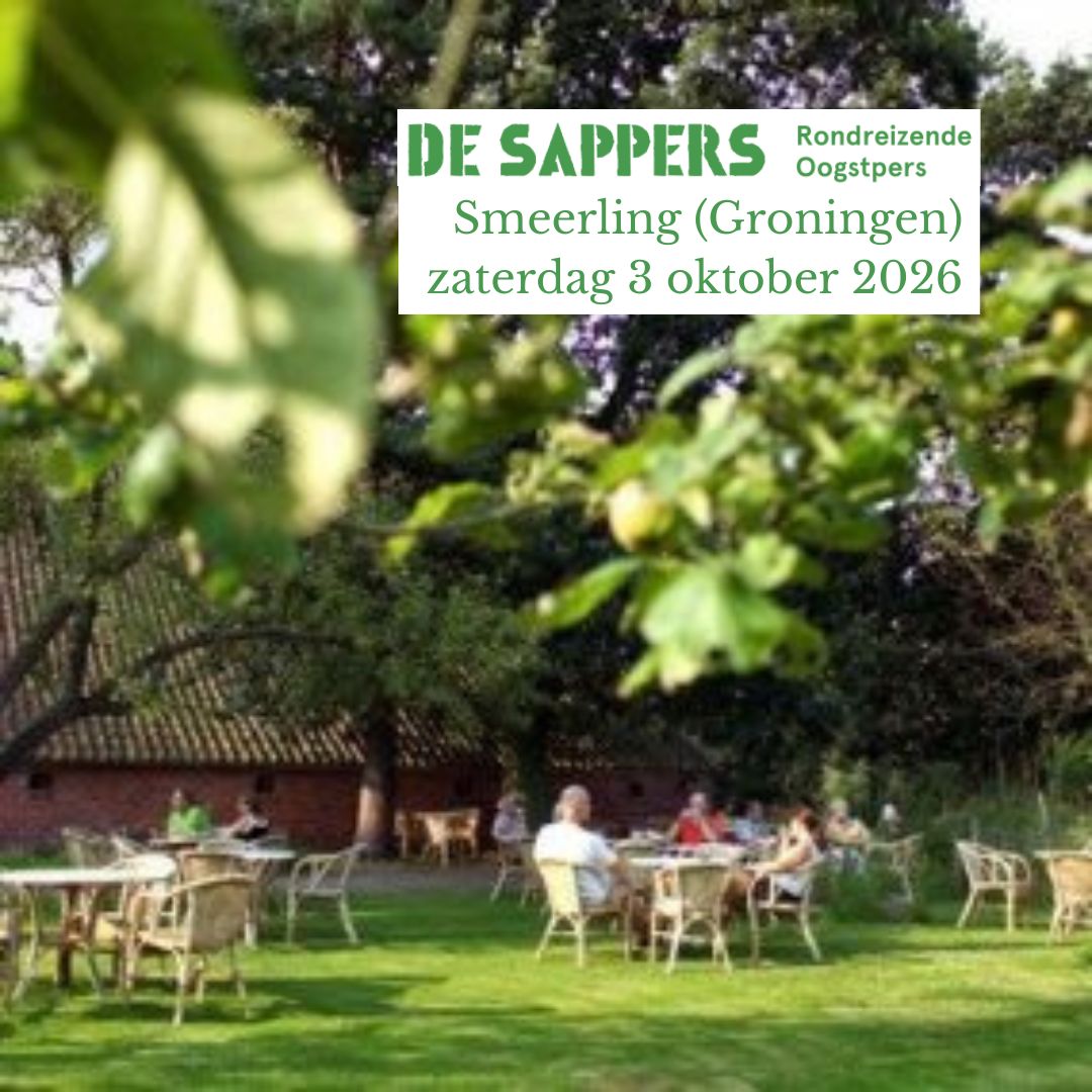 Persdag 'Smeerling (Groningen): Gasterij Natuurlijk Smeerling' op zaterdag 03 oktober 2026