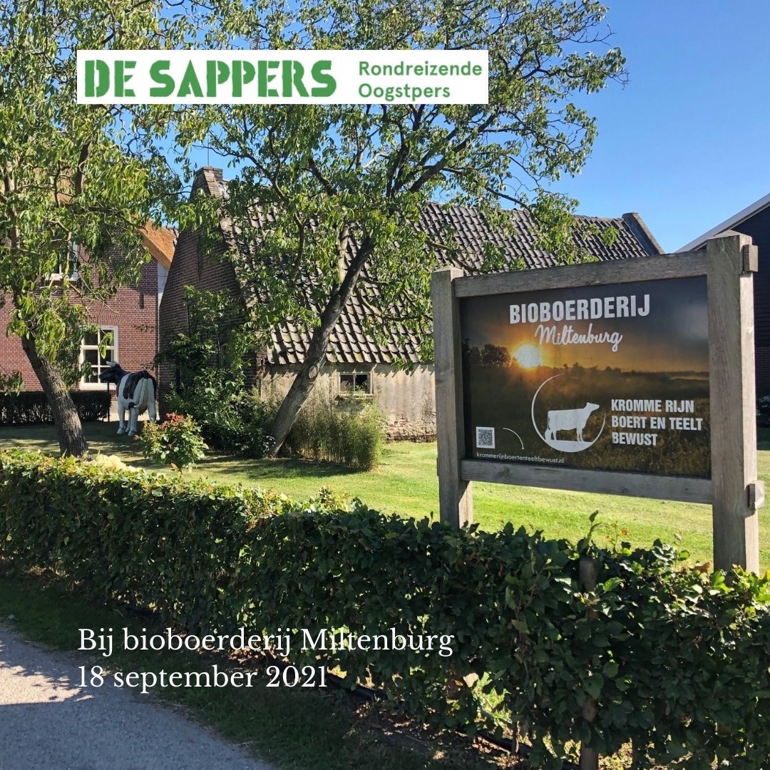 Persdag 'Schalkwijk (Utrecht): Bioboerderij Miltenburg' op 18-09-2021
