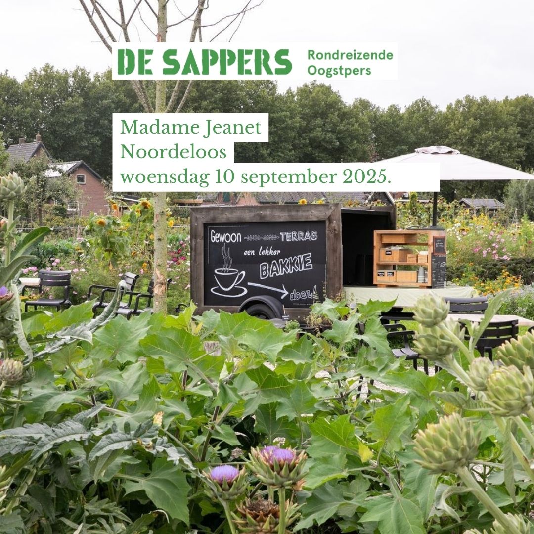 Persdag 'Noordeloos (Zuid-Holland):  Madam Jeanet' op woensdag 10 september 2025