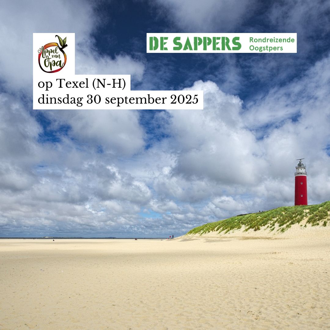 Persdag 'Oosterend op Texel (N-H)' op dinsdag 30 september 2025