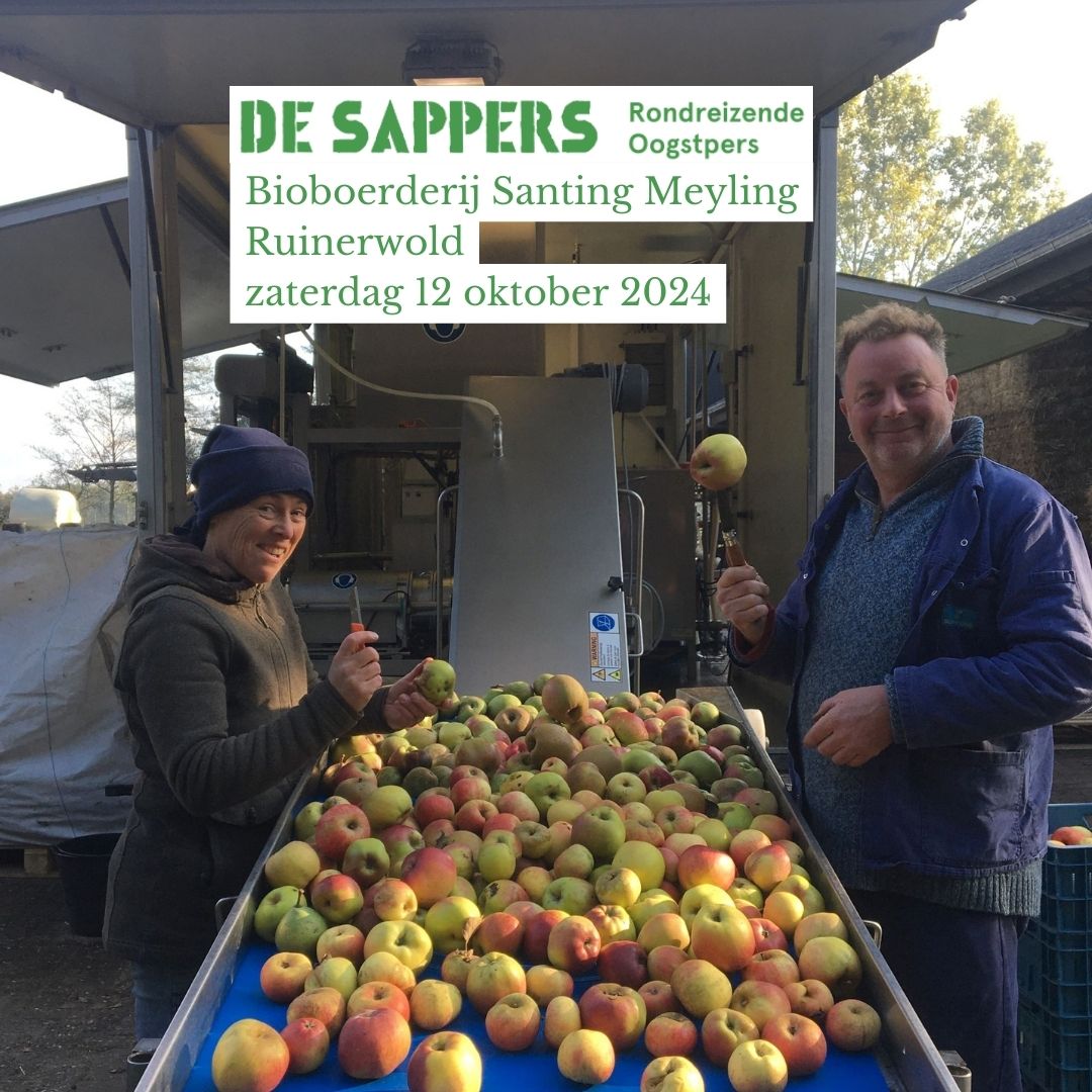 Persdag 'Ruinerwold (Drenthe): Bioboerderij SantingMeyling' op zaterdag 12 oktober 2024