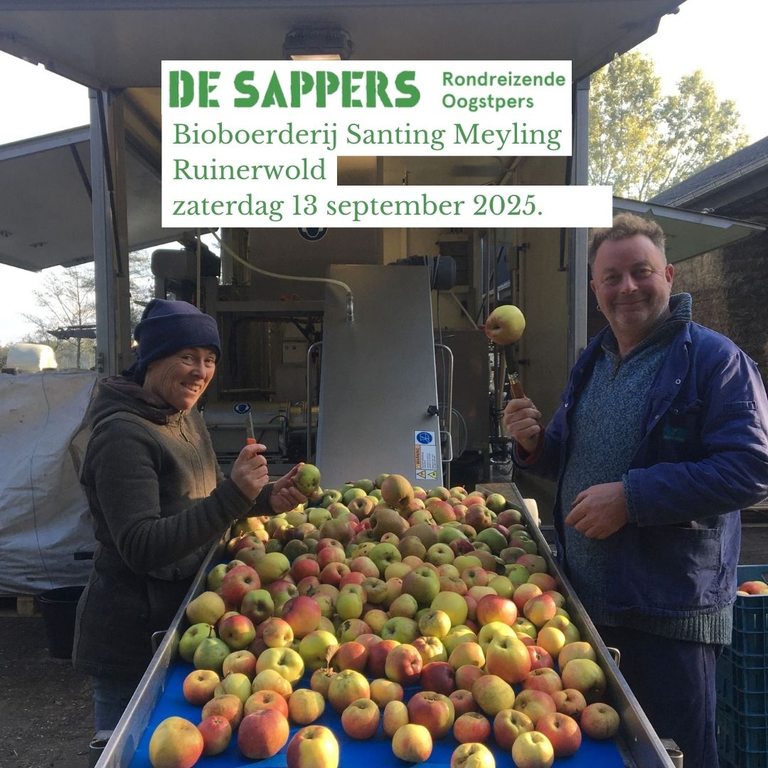 Persdag 'Ruinerwold (Drenthe): Bioboerderij SantingMeyling' op zaterdag 13 september 2025